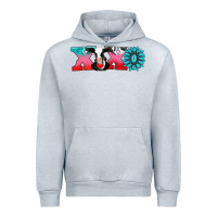 Heather Grey xoxo with cow Urban Hoodie - AdoDesignShop