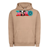 Pigment Burro xoxo with cow Urban Hoodie - AdoDesignShop
