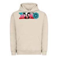 Pigment French Oak xoxo with cow Urban Hoodie - AdoDesignShop