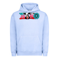 Pigment Grape Ice xoxo with cow Urban Hoodie - AdoDesignShop