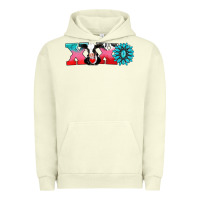 Pigment Pistachio xoxo with cow Urban Hoodie - AdoDesignShop