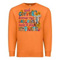 Carrot iced coffee because my sarcasm needs to stay hydra Premium Sweatshirt - Zillion Design Studio