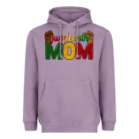 Lavender juneteenth mom Heavyweight Hoodie - texasbilliewilder