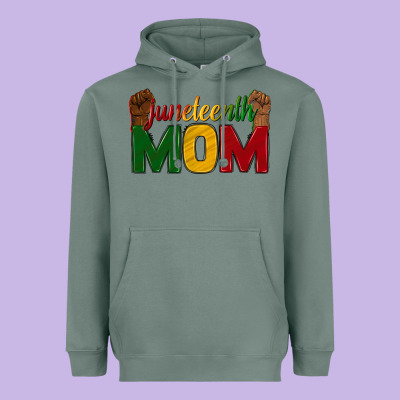 Heavyweight Hoodie juneteenth mom