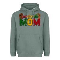 Sage juneteenth mom Heavyweight Hoodie - texasbilliewilder