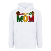 White juneteenth mom Heavyweight Hoodie - texasbilliewilder