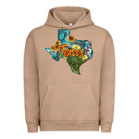 Pigment Burro western texas map Urban Hoodie - AdoDesignShop