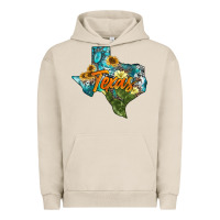 Pigment French Oak western texas map Urban Hoodie - AdoDesignShop