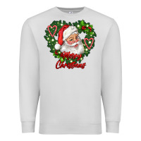 Dove Grey merry christmas santa Premium Sweatshirt - RanaPortraitStore