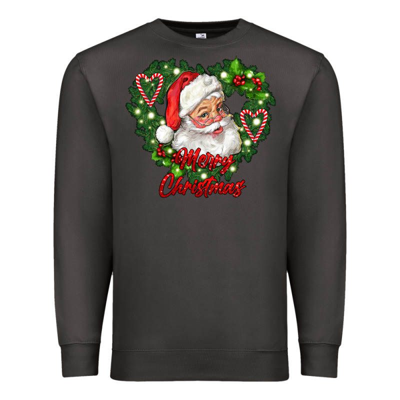 Merry Christmas Santa Premium Sweatshirt by RanaPortraitStore | Teevron