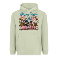 Matcha Happy Easter Heifers Heavyweight Hoodie - RanaPortraitStore