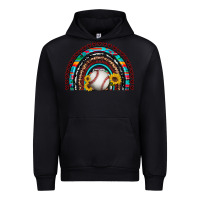 Black baseball rainbow Urban Hoodie - Artiststas