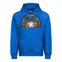 Cobalt baseball rainbow Urban Hoodie - Artiststas