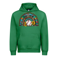 Emerald baseball rainbow Urban Hoodie - Artiststas