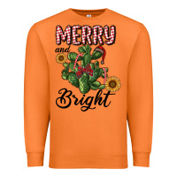 Carrot merry and bright with cactus Premium Sweatshirt - RanaPortraitStore