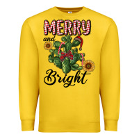 Lemon merry and bright with cactus Premium Sweatshirt - RanaPortraitStore
