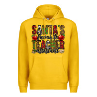 Lemon santa's favorite teacher assistant Premium Hoodie - Jasminsmagicworld