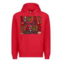 Red santa's favorite teacher assistant Premium Hoodie - Jasminsmagicworld