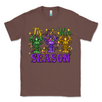 Chestnut Tis The Season Crawfish Mardi Gras Classic Tee - FaDigitalArtStudio