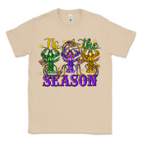 Mushroom Tis The Season Crawfish Mardi Gras Classic Tee - FaDigitalArtStudio