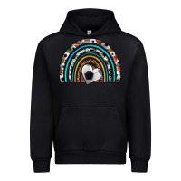 Black soccer rainbow Urban Hoodie - Artiststas