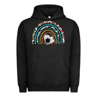 Pigment Black soccer rainbow Urban Hoodie - Artiststas