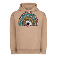 Pigment Burro soccer rainbow Urban Hoodie - Artiststas