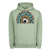 Pigment Oil Green soccer rainbow Urban Hoodie - Artiststas