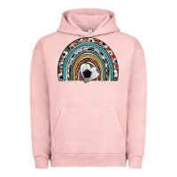 Pigment Salmon soccer rainbow Urban Hoodie - Artiststas