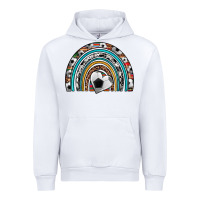 White soccer rainbow Urban Hoodie - Artiststas
