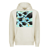 Graduation Cap Seamless Pattern Premium Hoodie | Teevron