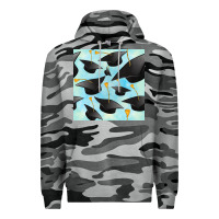 Slate Camo graduation cap seamless pattern Premium Hoodie - BundleAndBundleShop