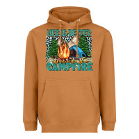 Meerkat life is better around the campfire Heavyweight Hoodie - Zillion Design Studio