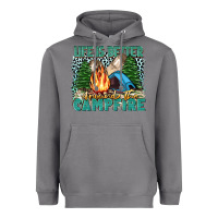 Storm life is better around the campfire Heavyweight Hoodie - Zillion Design Studio