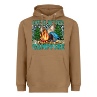 Toasted Coconut life is better around the campfire Heavyweight Hoodie - Zillion Design Studio