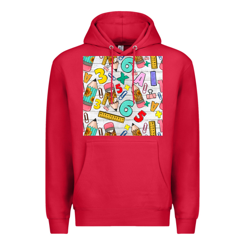 Back To School Seamless Pattern Premium Hoodie by BundleAndBundleShop | Teevron