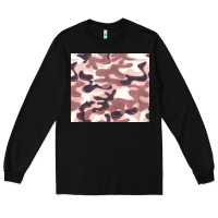 Black milky camouflage Long Sleeve Tee - BarkalooDesign