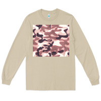 Mushroom milky camouflage Long Sleeve Tee - BarkalooDesign