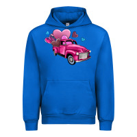 Cobalt truck with hearts Urban Hoodie - AdoDesignShop