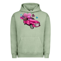 Truck With Hearts Urban Hoodie | Teevron