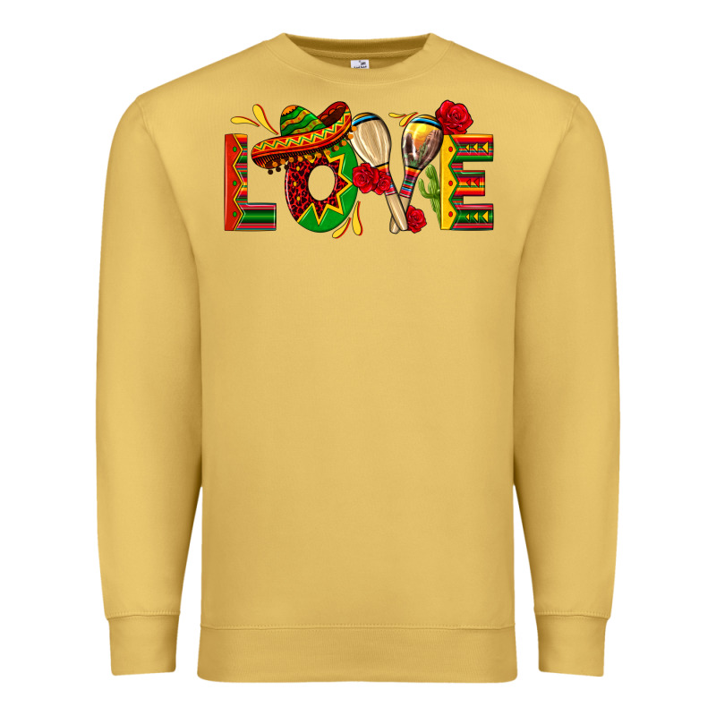 Mexico Love Premium Sweatshirt by texasbilliewilder | Teevron