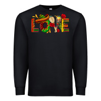 Black Mexico Love Premium Sweatshirt - texasbilliewilder