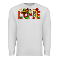 Dove Grey Mexico Love Premium Sweatshirt - texasbilliewilder