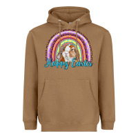 Toasted Coconut happy easter rainbow bunny Heavyweight Hoodie - RanaPortraitStore