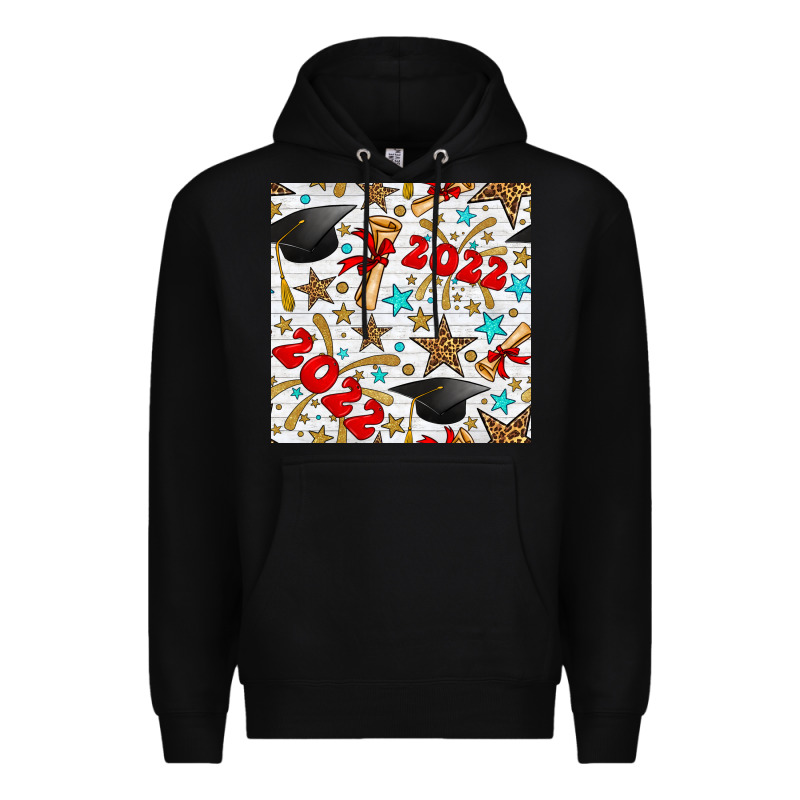 Graduation 2022 Seamless Pattern Premium Hoodie by BundleAndBundleShop | Teevron