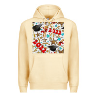 Pina Colada graduation 2022 seamless pattern Premium Hoodie - BundleAndBundleShop