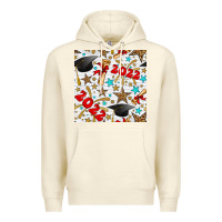 Sandshell graduation 2022 seamless pattern Premium Hoodie - BundleAndBundleShop