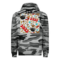 Slate Camo graduation 2022 seamless pattern Premium Hoodie - BundleAndBundleShop