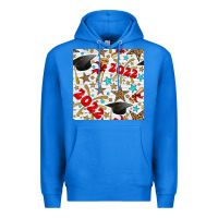 True Royal graduation 2022 seamless pattern Premium Hoodie - BundleAndBundleShop