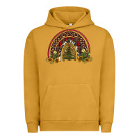 Pigment Peanut Butter rainbow tree Urban Hoodie - AdoDesignShop